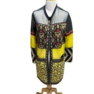 Etro Milano Long Cardigan Size 40